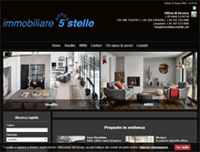 Tablet Screenshot of immobiliare5stelle.net